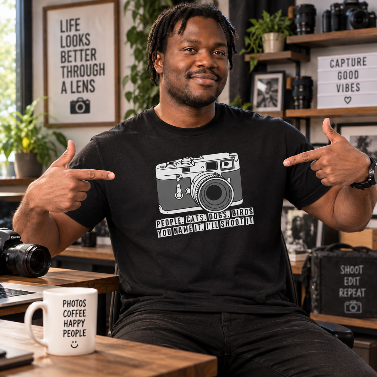 I Shoot Photography T-Shirt