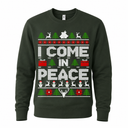 I Come In Peace (HIS) – Funny Christmas Jumper