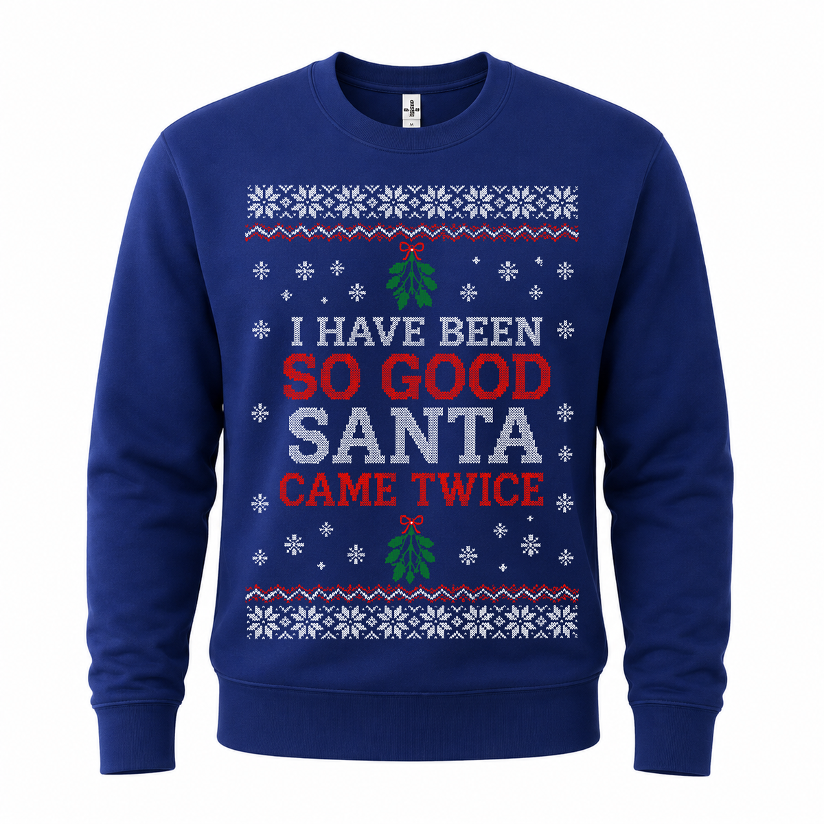Santa Came Twice (HERS) – Funny Christmas Jumper