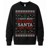 Santa Came Twice (HERS) – Funny Christmas Jumper