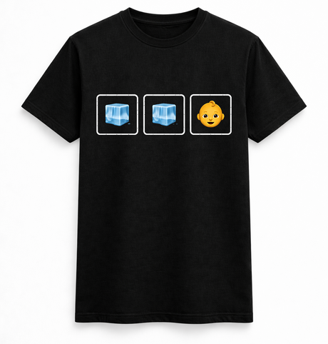 Ice ice baby Emoji Rebus Tee