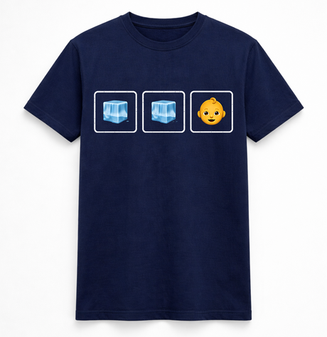 Ice ice baby Emoji Rebus Tee