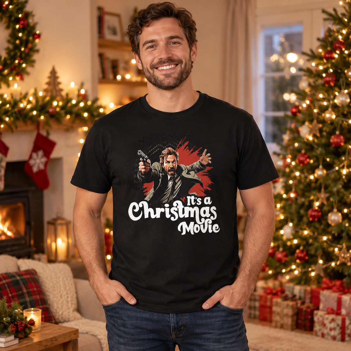 It's A Christmas Movie Tee
