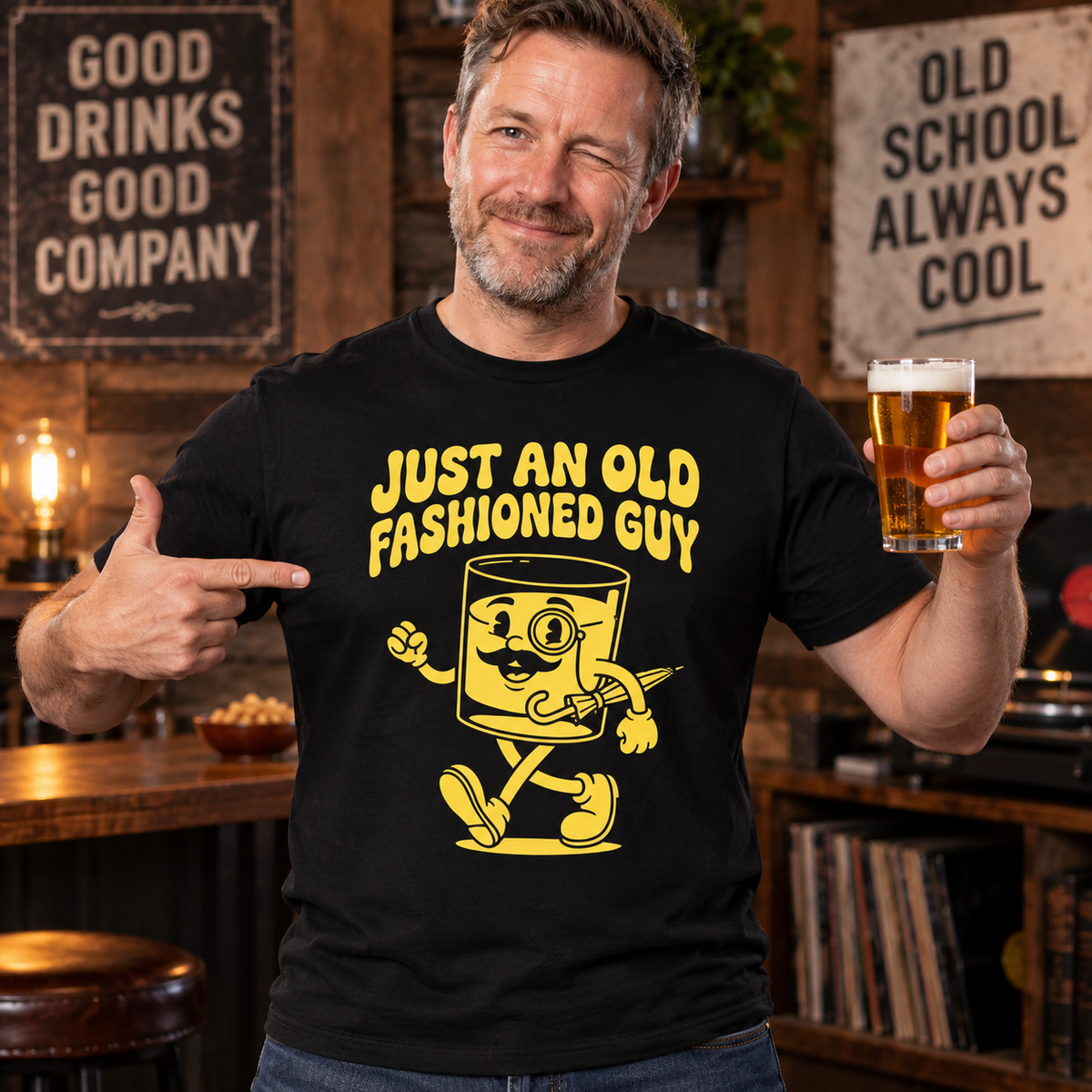 Just An Old Fashioned Guy T-shirt