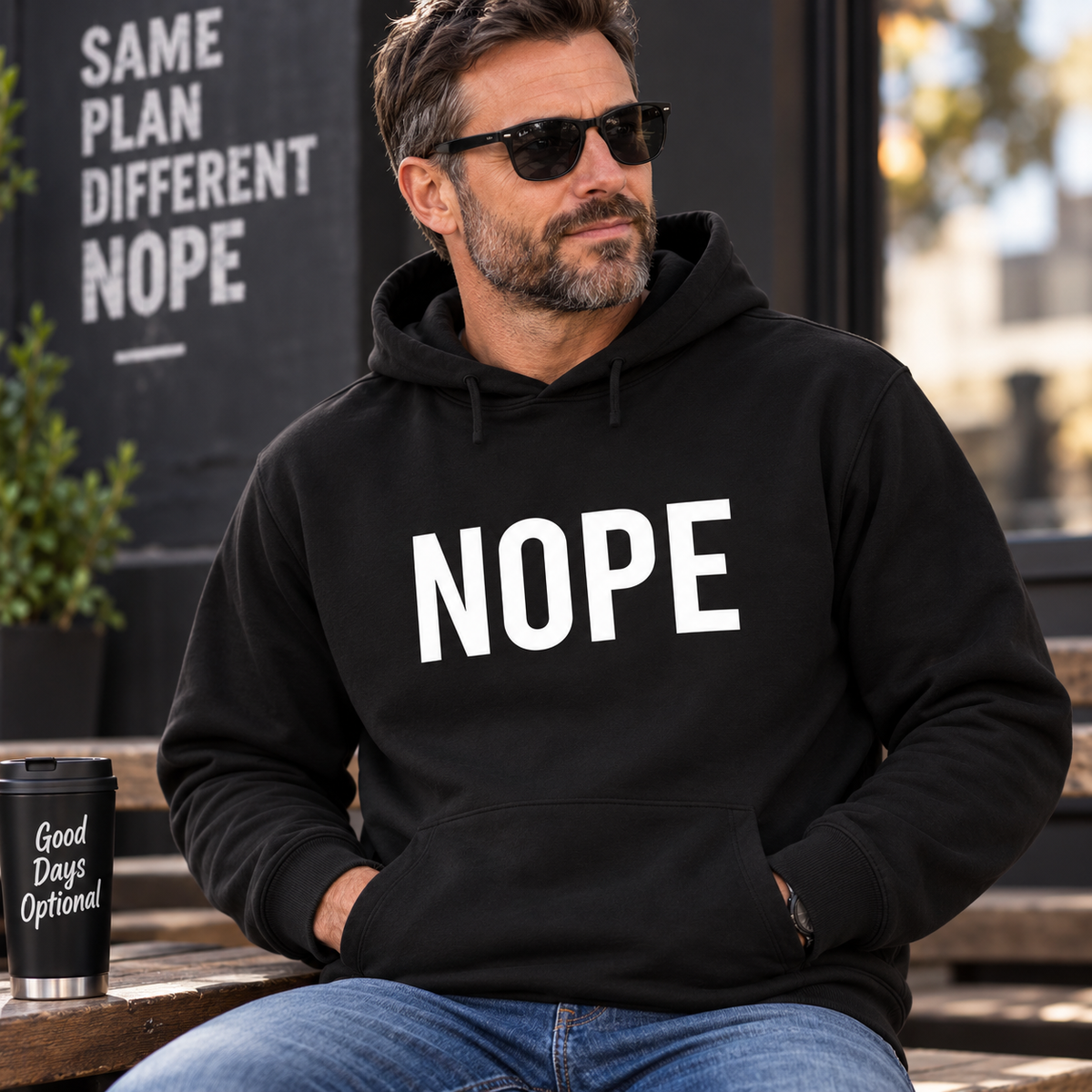 Just Nope Hoodie