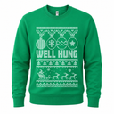 Well Hung – Funny Christmas Jumper