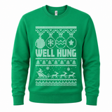 Well Hung – Funny Christmas Jumper
