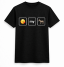 Kiss my A** Emoji Rebus Tee