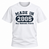 Made in 2005 21st Birthday T-Shirt