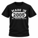 Made in 2005 21st Birthday T-Shirt
