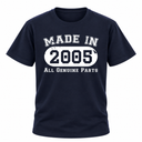 Made in 2005 21st Birthday T-Shirt