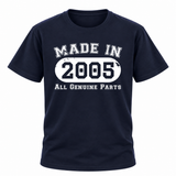 Made in 2005 21st Birthday T-Shirt