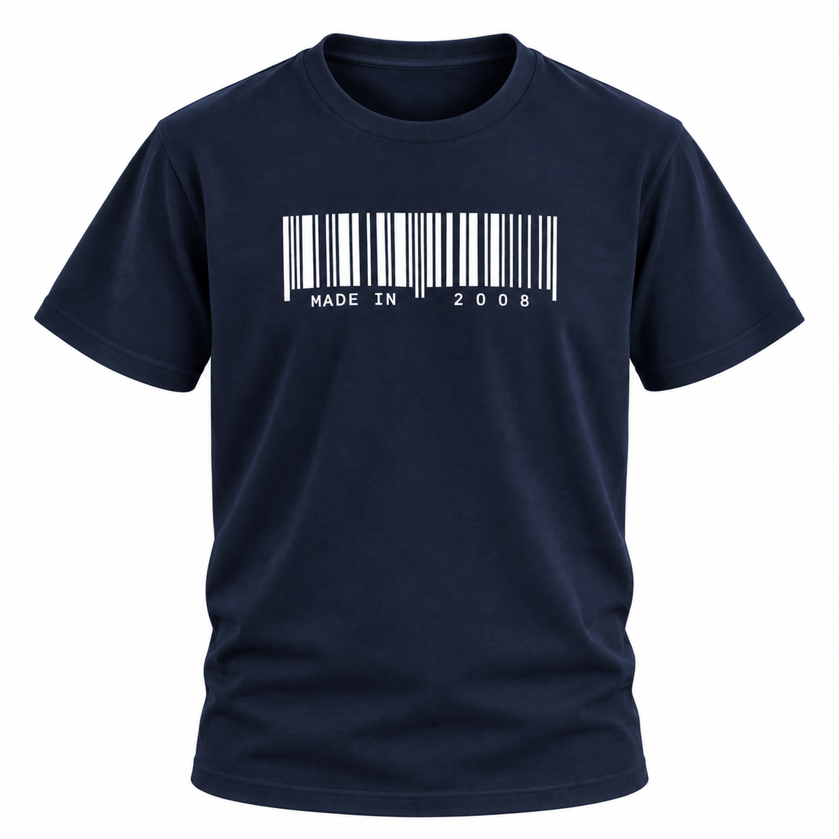 Made in 2008 Barcode T-shirt
