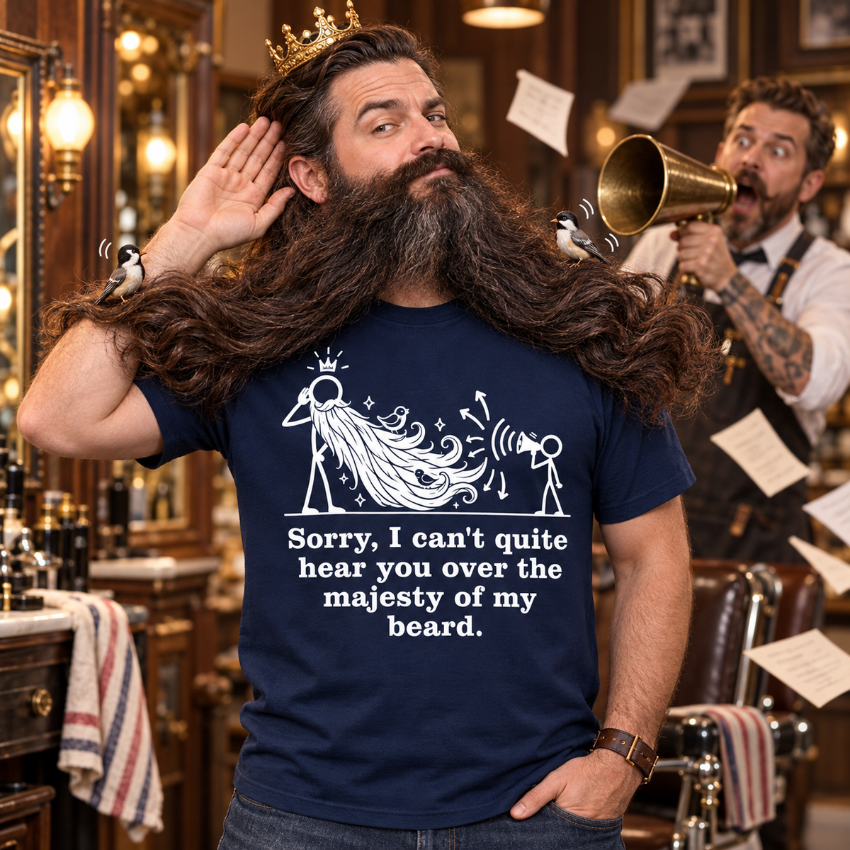 Majesty Of My Beard T-Shirt