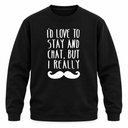 Moustache Pun Sweatshirt