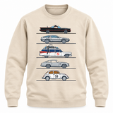 Movie Cars Sweatshirt