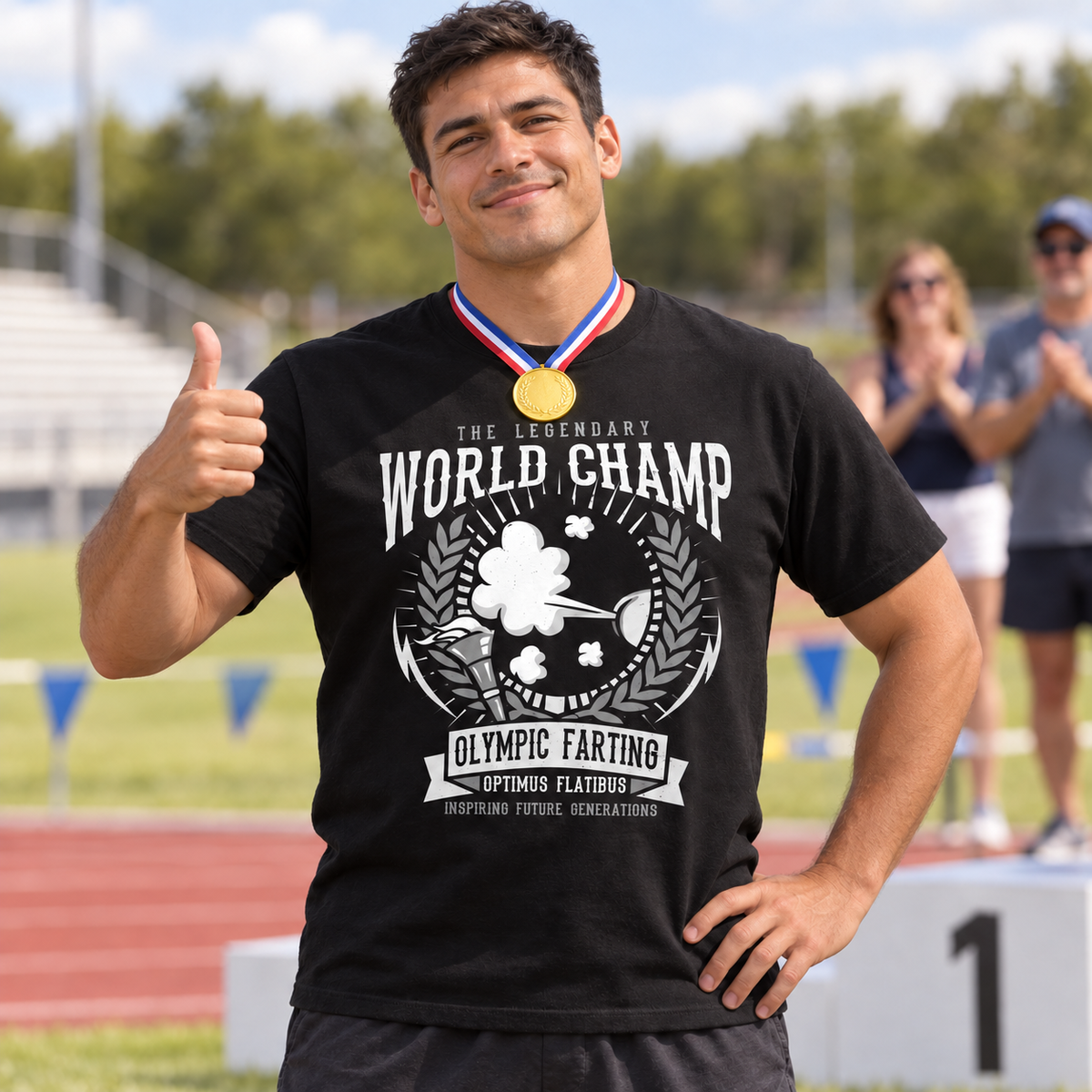Olympic Farting T Shirt