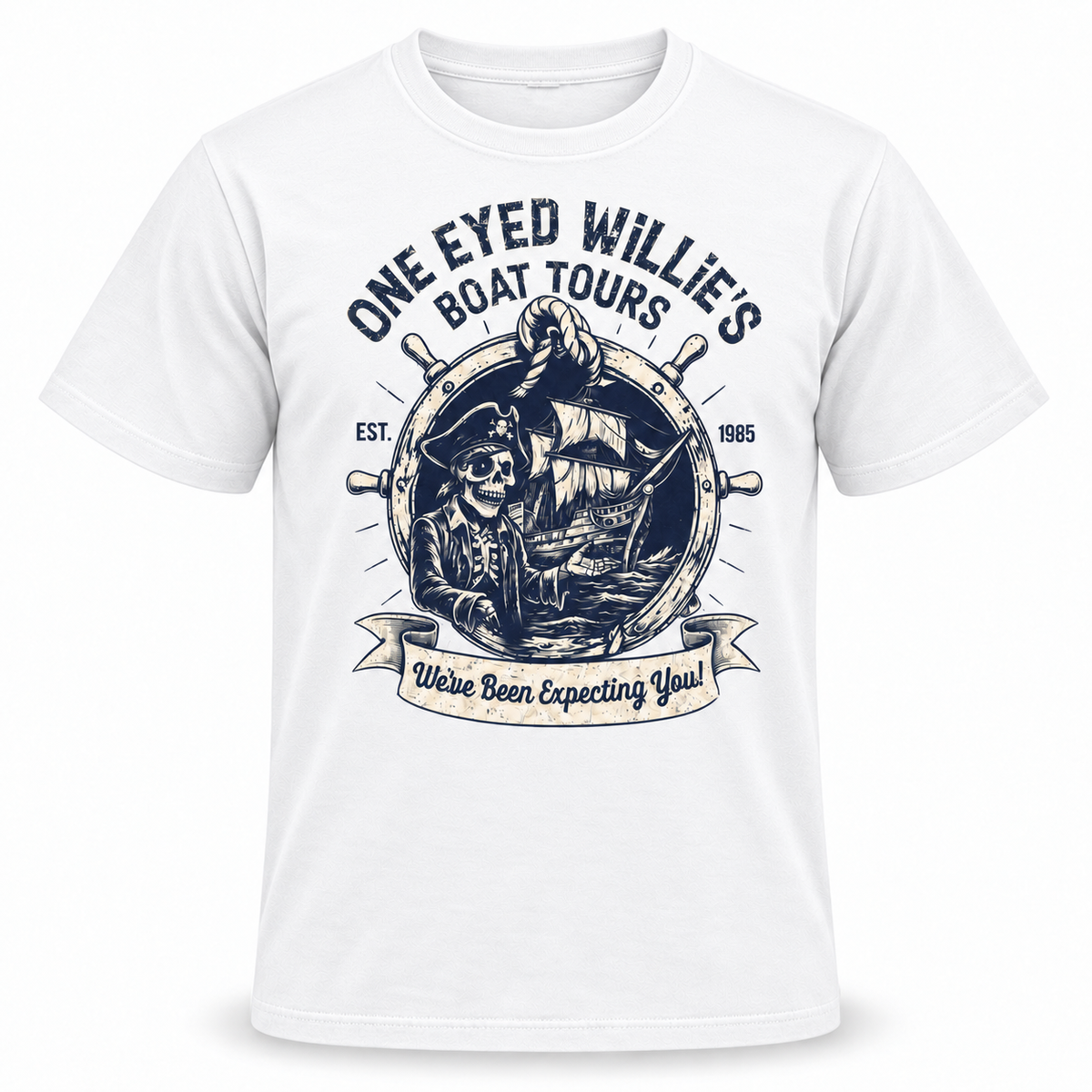 One Eyed Willie's Boat Tours T-Shirt