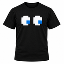 Pacman Ghost Eyes Tee