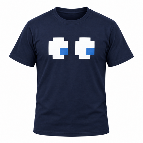 Pacman Ghost Eyes Tee