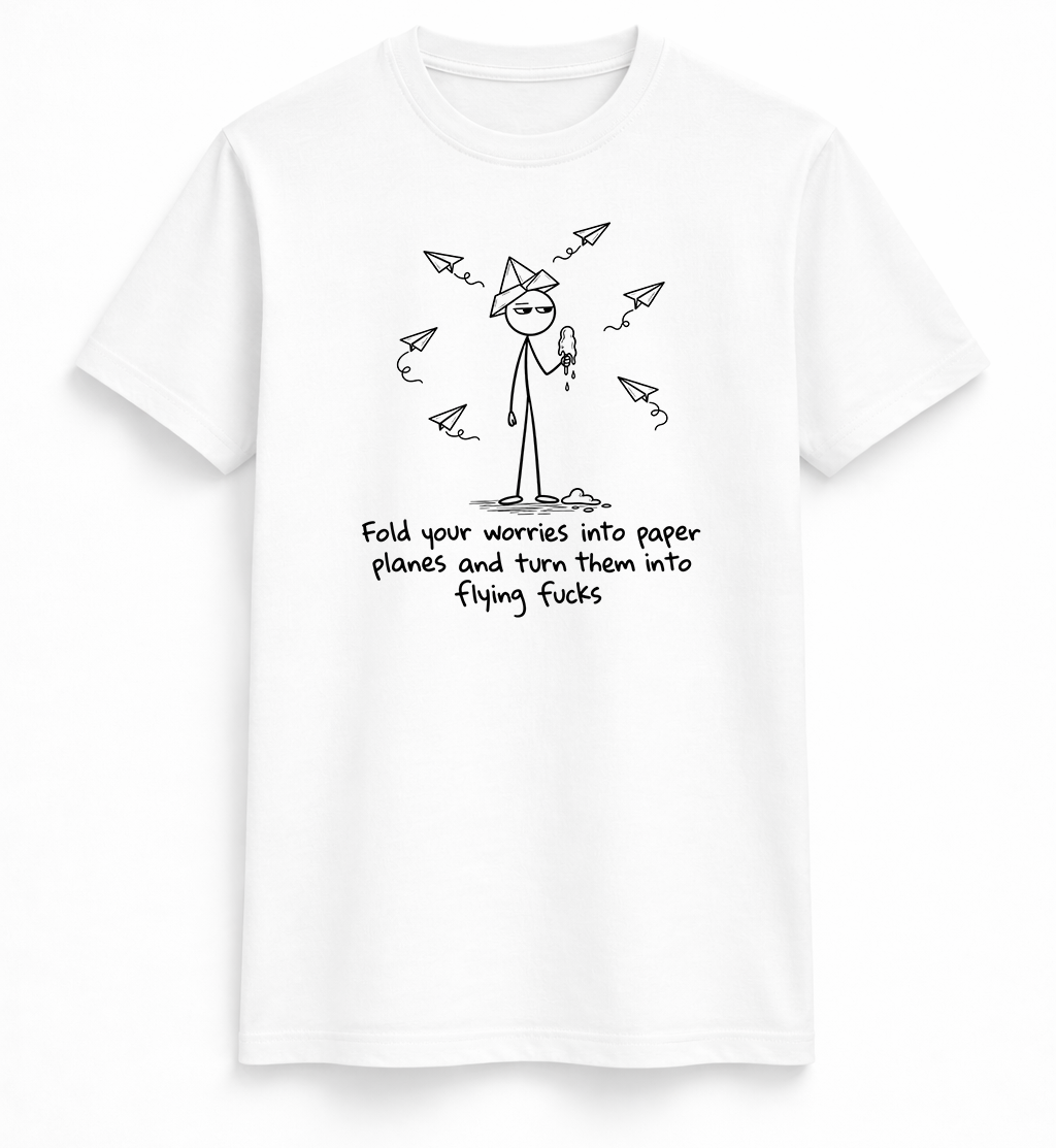 Paper Planes Stick Figure Tee