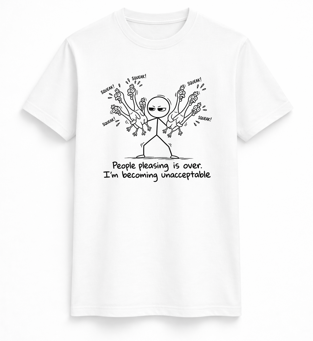 People Pleasing Stick Figure Tee