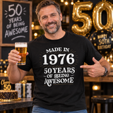 Personalised Made In Birthday T-Shirt