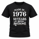 Personalised Made In Birthday T-Shirt