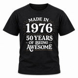 Personalised Made In Birthday T-Shirt