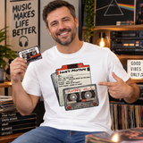 Personalised Retro Mixtape Tee