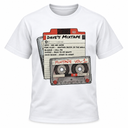Personalised Retro Mixtape Tee