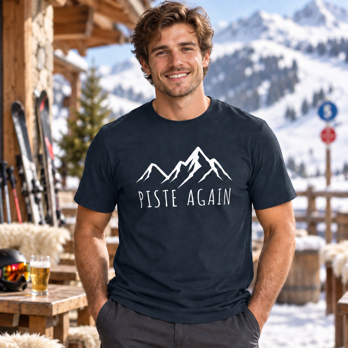 Piste Again T Shirt