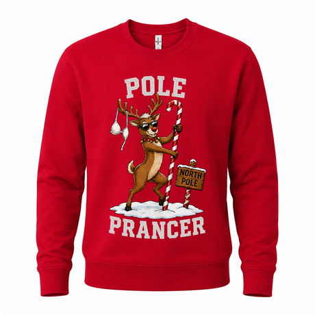Pole Prancer – Funny Christmas Jumper