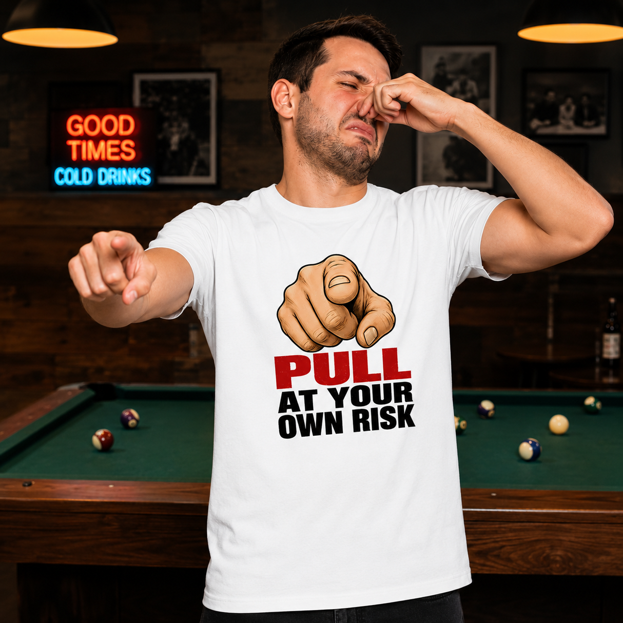 Pull at your own risk Tee