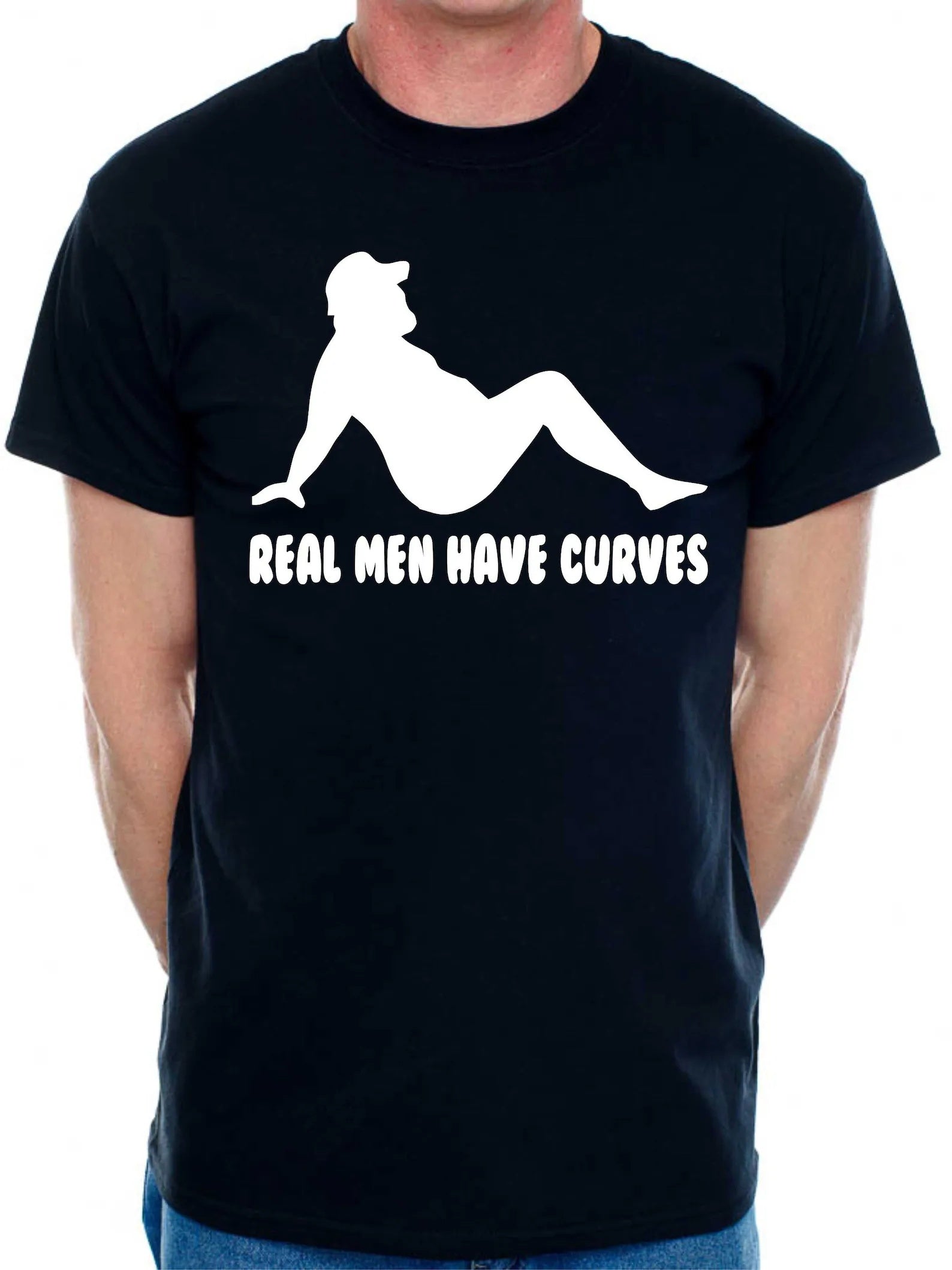 Real Men Have Curves Funny Tee