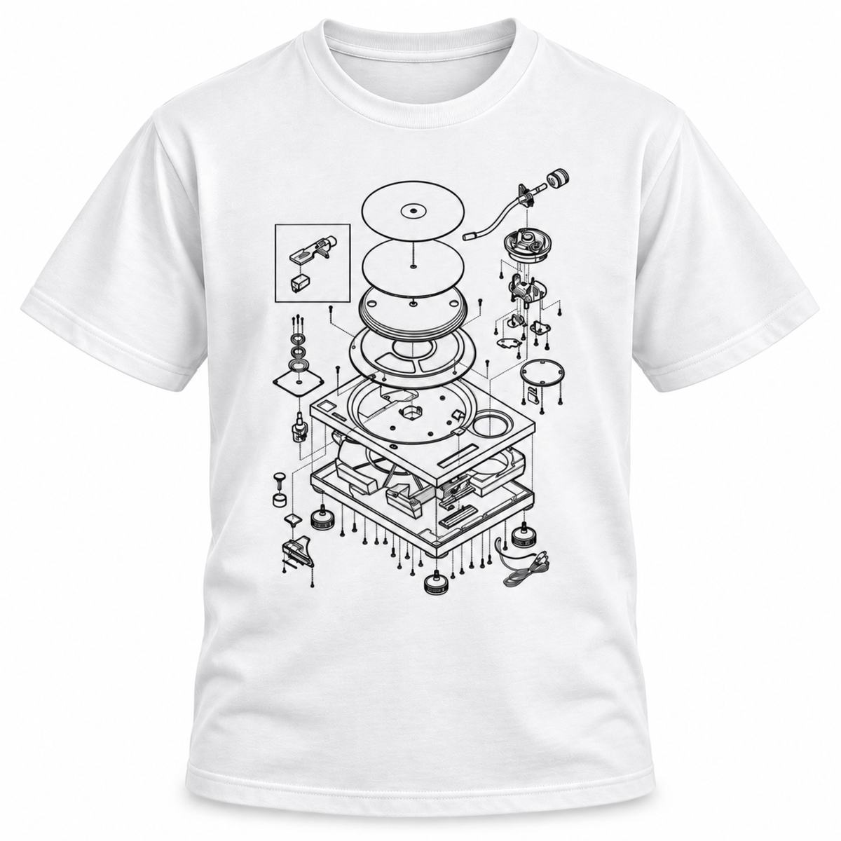 Record Player T Shirt