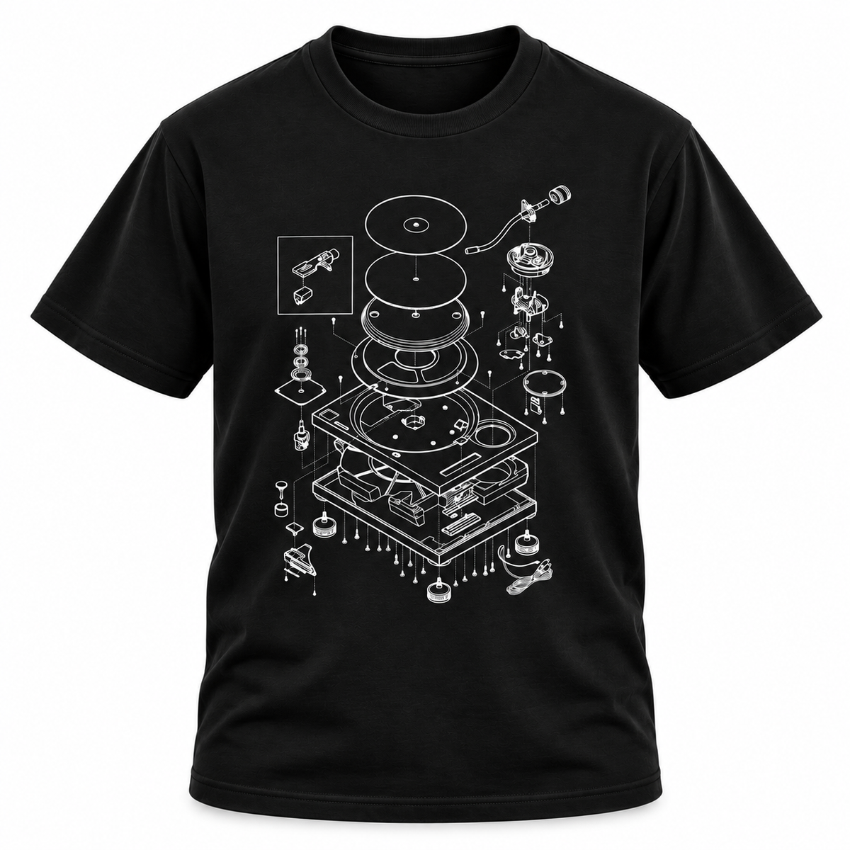 Record Player T Shirt