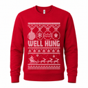 Well Hung – Funny Christmas Jumper
