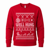Well Hung – Funny Christmas Jumper