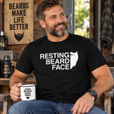 Resting Beard Face T Shirt