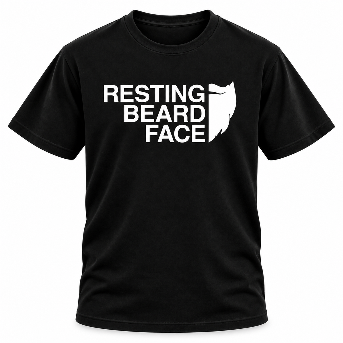 Resting Beard Face T Shirt