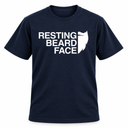 Resting Beard Face T Shirt