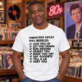 Rick Astley T Shirt
