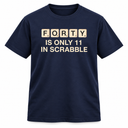 Scrabble 40th Birthday T-Shirt