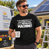 Solar Panel Bald Patch T-Shirt