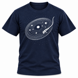 Solar System Vinyl Record T Shirt