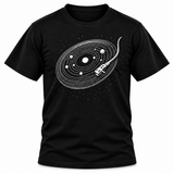 Solar System Vinyl Record T Shirt