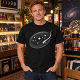 Solar System Vinyl Record T Shirt