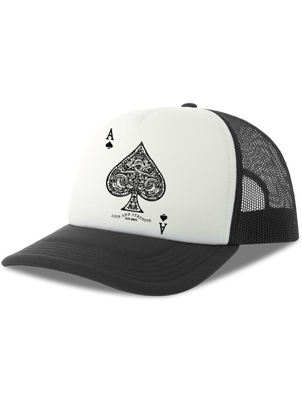 Ace of Spades Trucker Hat