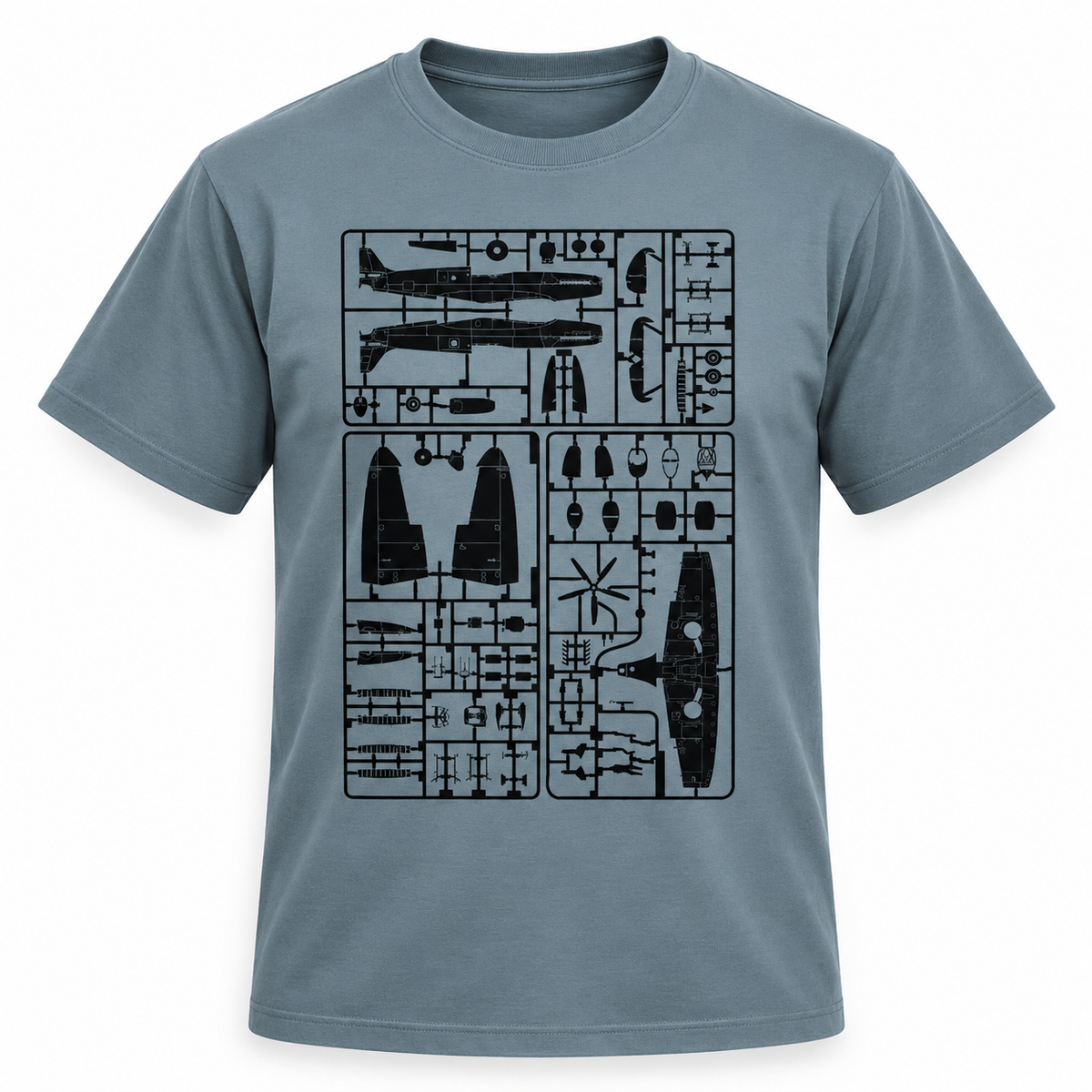 Spitfire Model Plane T-Shirt